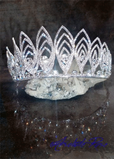 Корона за коса с белгийски кристали - Goddess Selene